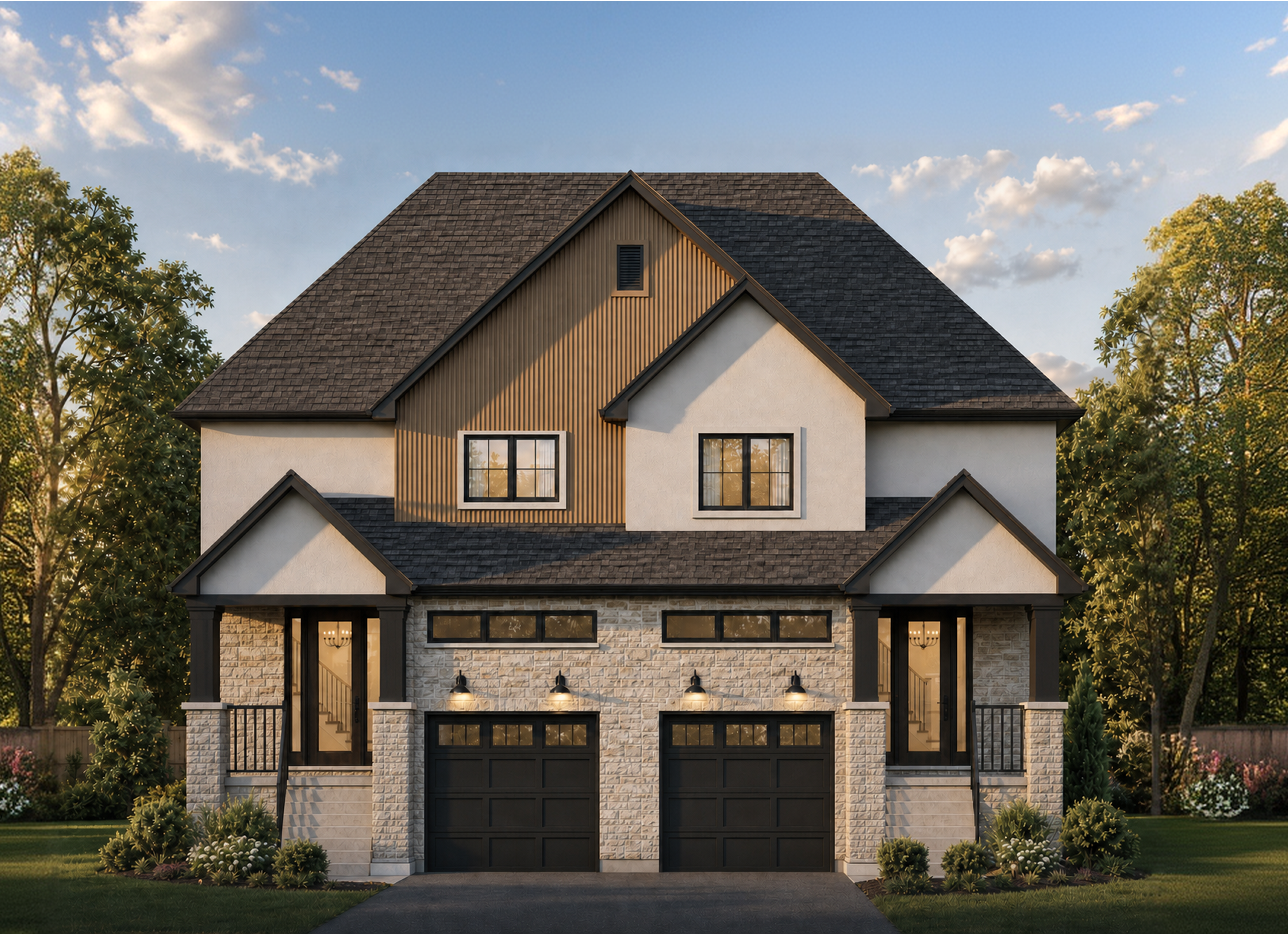 Rykert Semis A semi-detached home St. Catharines